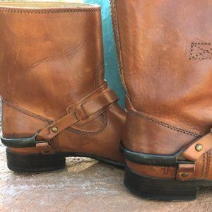 Frye leather jodhpur boots
